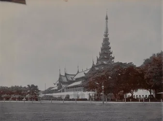 Pyit-that, Palais de Mandalay, Birmanie, 1906